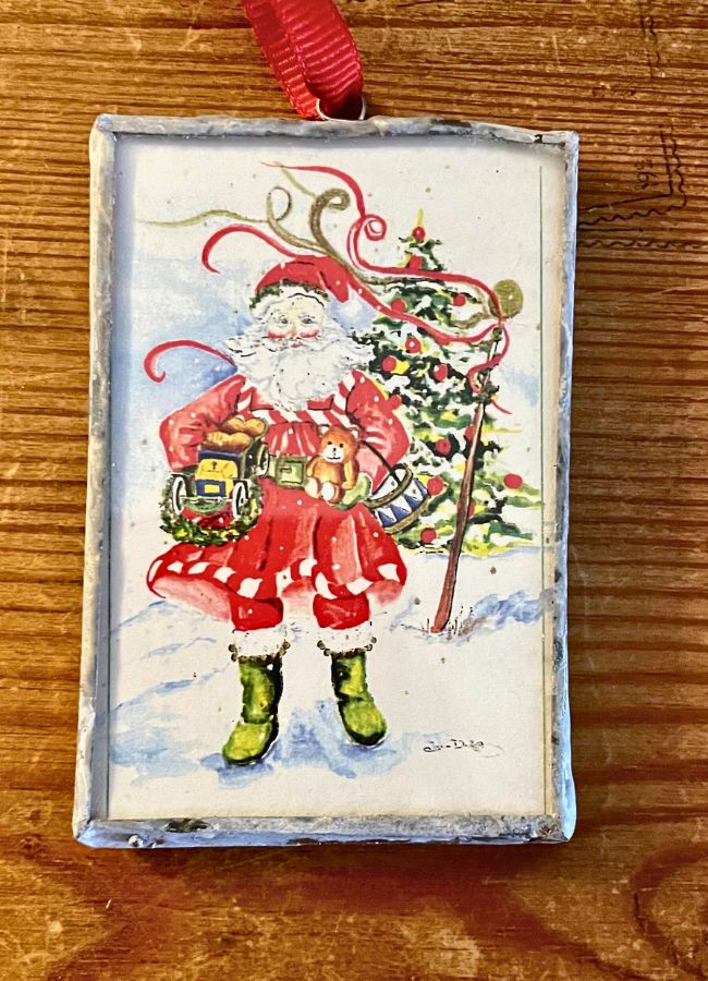 Santa with Toys 2x3